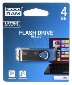 Goodram Flashdrive Twister 4GB USB 2.0 niebieski - 2847302655