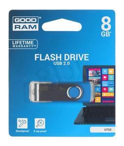 Goodram Flashdrive Twister 8GB USB 2.0 niebieski - 2847302656