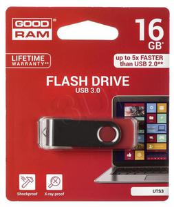 Goodram Flashdrive UTS3 16GB USB 3.0 czerwony - 2847302682
