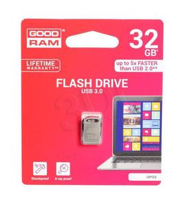 Goodram Flashdrive Point 32GB USB 3.0 srebrny - 2847302695