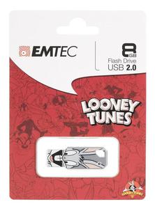 Emtec Flashdrive L104 Looney Tunes Bugs Bunny 8GB USB 2.0 szary - 2847302805