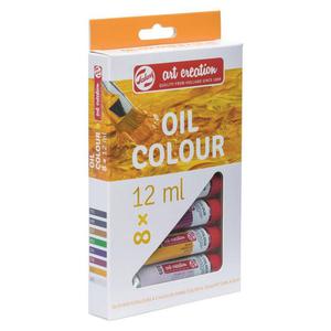 Zestaw farb TALENS OIL SET 8x12ml