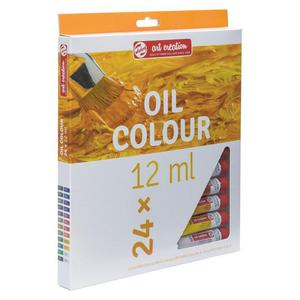 Zestaw farb TALENS OIL SET 24x12ml