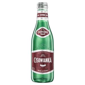 Woda CISOWIANKA op.24 Perlage szko 300ml silnie gazowana - 2860633065