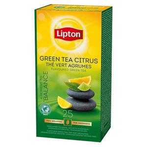 Herbata eksp. LIPTON EX Green Tea - citrus op.25 - 2860633493