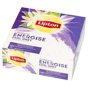 Herbata eksp. LIPTON Earl Grey op.100 koperty