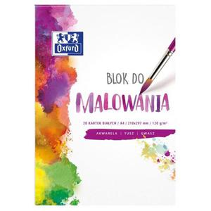 Blok do malowania OXFORD A3 20k. 120g. biay - 2860633601