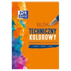 Blok techniczny OXFORD A3 10k. 225g. - kolorowy - 2860633603