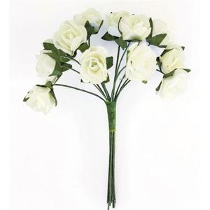 Kwiaty papier GP RӯE op.12 krem 252003 - 2860633730