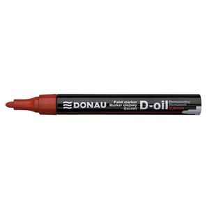 Marker DONAU D-oil olejowy 2,8mm gruby - czerwony - 2825402585