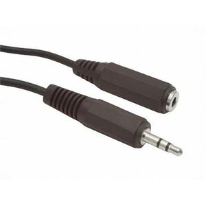 Kabel GEMBIRD CCA-423 (Mini Jack M - Mini Jack F; 1,5m; kolor czarny) - 2860634326