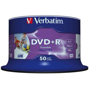 Pyta DVD+R VERBATIM AZO cake op. 50szt. do nadruku