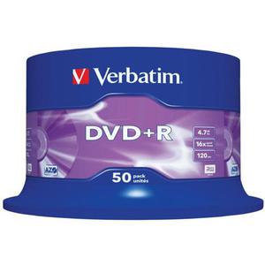 Pyta DVD+R VERBATIM AZO cake op. 50szt.