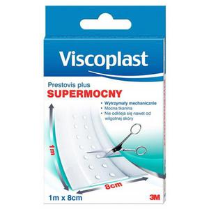 Plaster do cicia VISCOPLAST Prestovis Plus supermocny 8cmx1m - 2860635841