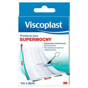 Plaster do cicia VISCOPLAST Prestovis Plus supermocny 8cmx1m