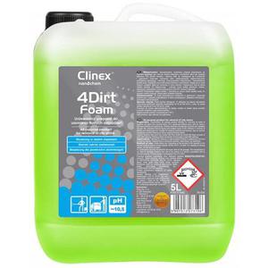 Preparat CLINEX 4Dirt Foam 5L 77-646 do usuwania tustych zabrudze - 2860635980