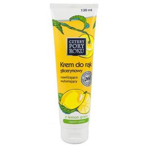 Krem do rk CZTERY PORY ROKU Cytryna glicerynowy 130ml - 2860635983