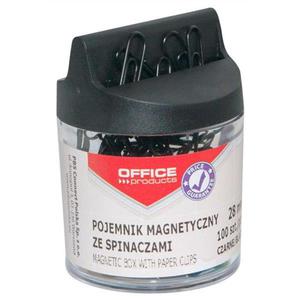 Pojemnik magn. ze spinaczami OFFICE PRODUCTS czarny - 2860636160