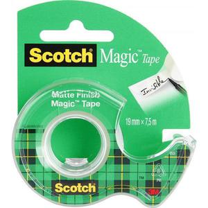 Tama biurowa SCOTCH Magic (890; 8-1975), matowa, z dyspenserem, 19mm, 7, 6m - 2860636224