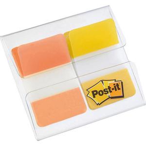 Zakadki indeksujce POST-IT do archiwizacji (686-OY), PP, silne, 38x25,4mm, 2x8 kart., mix kolorw - 2860636467