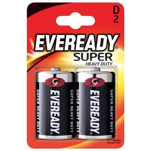 Bateria EVEREADY Super Heavy Duty, D, R20, 1,5V, 2szt. - 2860636525