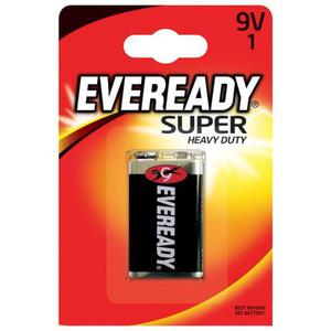 Bateria EVEREADY Super Heavy Duty, E, 6F22,9V - 2860636530