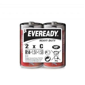 Bateria EVEREADY Heavy Duty, C, R14, 1,5V, 2szt. - 2860636547