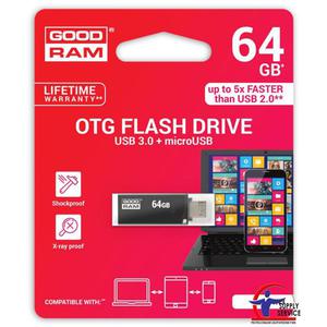 Pami USB GOODRAM 64GB USB 3.0 czarny OTN3 OTN3-0640K0R11