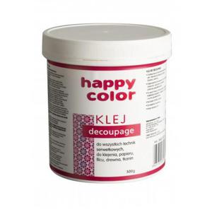 Klej do decoupage HAPPY COLOR 250g wiaderko - 2860637327