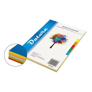 Papier xero kolor DATURA A4 80g. op.100 intens mix - 2860637457
