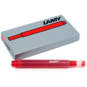 Naboje do piór LAMY op.5 - czerwone