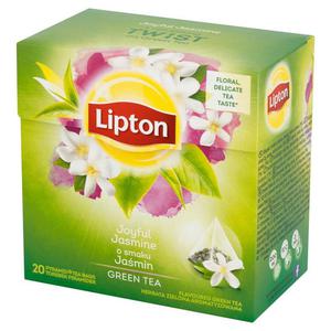 Herbata eksp. LIPTON piramidka Green Jamin op.20