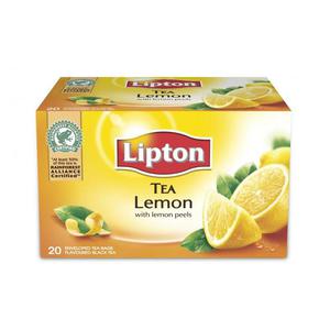 Herbata eksp. LIPTON TEA CYTRYNA op.20 czarna