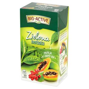 Herbata eksp. BIG ACTIVE ziel. papaja j.goji 20t.