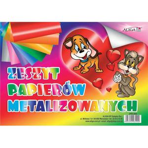 Zeszyt papierw ALIGA B5 metalic ZPM-2900 - 2860638770