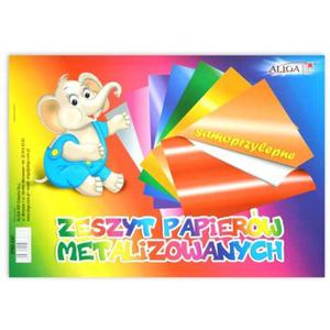 Zeszyt papierw ALIGA B5 metal samop. ZPMS-6387 - 2860638781