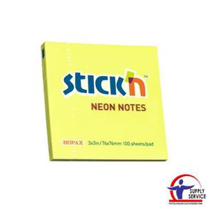 Karteczki samop. STICK'N 76x76mm 100k. Neon - ty - 2860638963