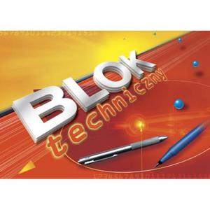 Blok techniczny KRESKA A4 10k. - kolorowy - 2860639048