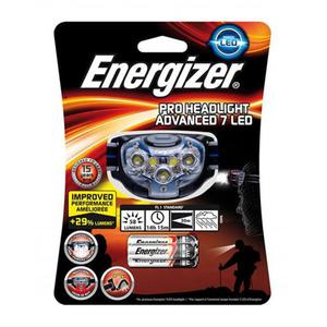 Latarka czoowa ENERGIZER Headlight 7 Led + 3szt. baterii AAA czarna - 2860639238