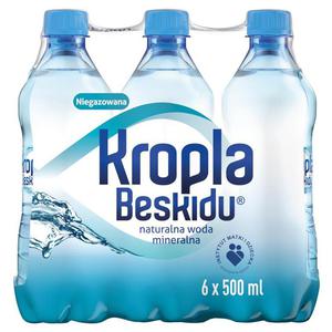 Woda KROPLA BESKIDU op.12 0,5l. niegazowana