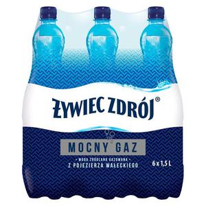 Woda YWIEC op.6 1,5l. - gazowana - 2860639304