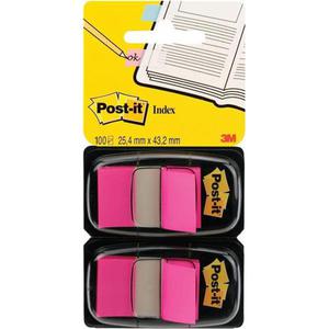 Zakadki indeksujce POST-IT 680-BP2EU PP 25x43mm 2x50 kart. jaskraworowe - 2860639573