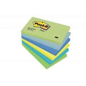 Karteczki samop. POST-IT 655-MTDR, 127x76mm, 6x100 kart., paleta marzycielska - 2860639578