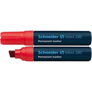 Marker SCHNEIDER permane. 280 city czerwony - 2860639651