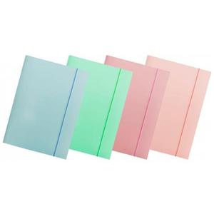 Teczka z gumk OFFICE PRODUCTS Pastel A4 300g mix kolorw - 2860640150