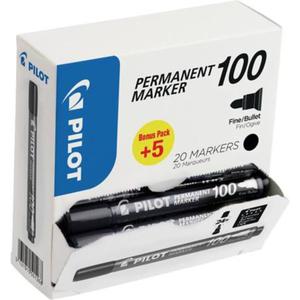 Marker PILOT permanentne SCA-100 okrgy op.20 - niebieski - 2860640414