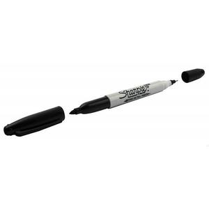 Marker SHARPIE TwinTip 52011 czarny S0811100 - 2860641256