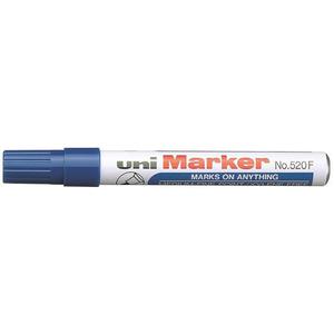 Marker UNI perm. NO-520 okrgy niebieski - 2860641261