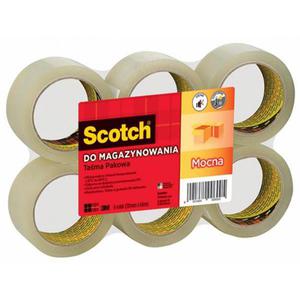 Tama pakowa SCOTCH 309 TSP mocna 50mm x 66m transparentna - 2860641383