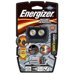 Latarka ENERGIZER Hard Case Magnet Headlight + 3szt. baterii AAA, czarna - 2860641392